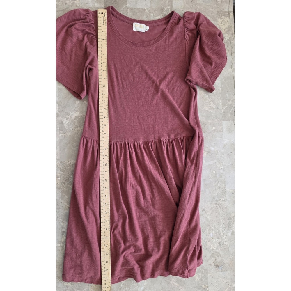 Anthropologie NATION LTD 5167RS Drop Waist Tiered Mini Dress Women's Small - Picture 8 of 11
